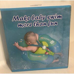 Make Baby Swim Float Ring With Duck & Fish Toys